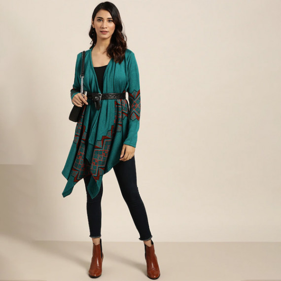 https://retrofashionzs.com/products/women-teal-green-black-geometric-patterned-longline-waterfall-shrug