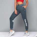 Women Black Solid Joggers