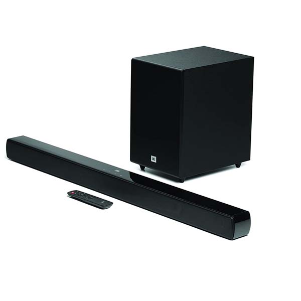 bus Fitness voorspelling JBL Cinema SB271, Dolby Digital Soundbar with Wireless Subwoofer for Extra  Deep Bass, 2.1 Channel Home Theatre with Remo...