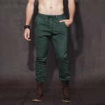 Men Green Pure Cotton Joggers