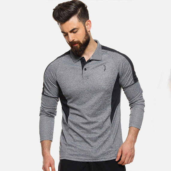 https://retrofashionzs.com/products/men-grey-black-colourblocked-polo-collar-t-shirt