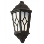 Black Venetian Small Outdoor Wall Light