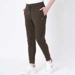 Men Olive Solid Joggers