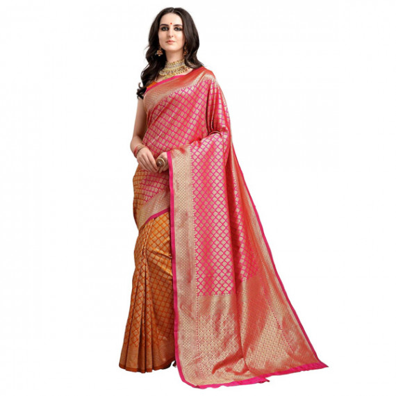 https://retrofashionzs.com/products/pink-mustard-yellow-ethnic-motifs-woven-design-half-half-kanjeevaram-saree