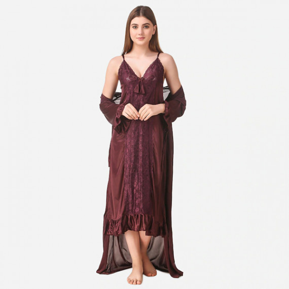 https://retrofashionzs.com/products/brown-maxi-satin-solid-nightwear-set